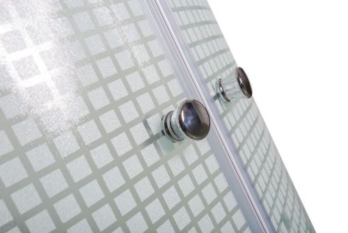 Душевая кабина AvaCan L910NGM 100х100 четверть круга без крыши ориентация универсальная - фото 4