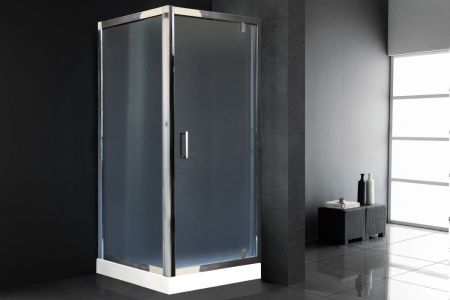 Душевой уголок Royal Bath HV RB8090HV-C-CH 90х80 стекло рифленое профиль хром без поддона