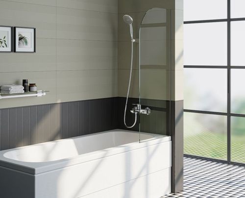 Ванна акриловая Vitra Optimum Neo 64570001000 170х75 пристенная прямоугольная без ножек - фото 2