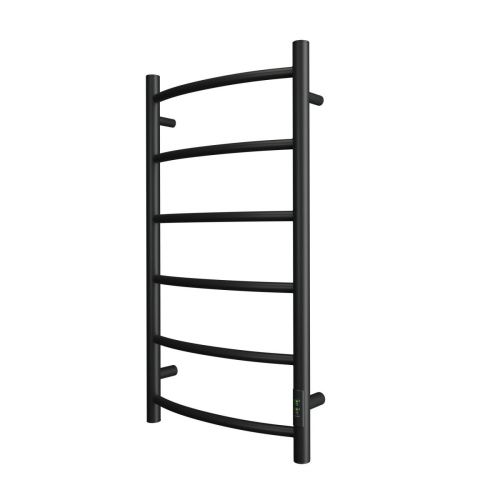 Полотенцесушитель электрический Point Афина PN04848B 45х80 черный - фото 3