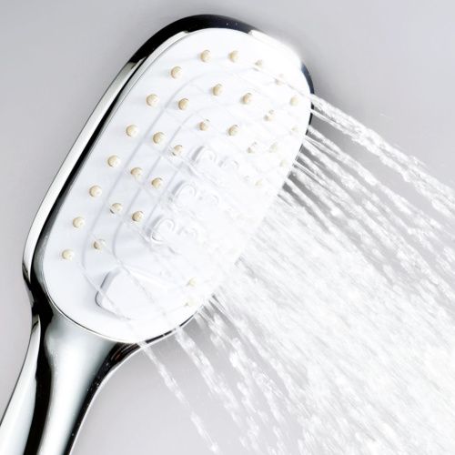 Душевая лейка Wasserkraft A062 цвет белый/хром - фото 4