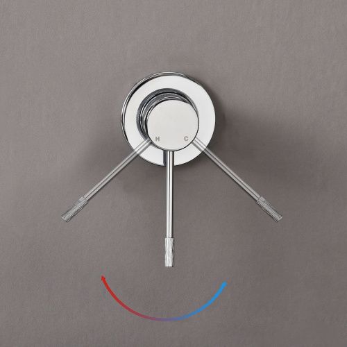 Смеситель для раковины Vincea Desire VBFW-1D1CH встраиваемый в стену хром - фото 3