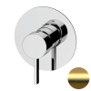 Смеситель для душа Remer Metrica MC30LBG встраиваемый в стену золото