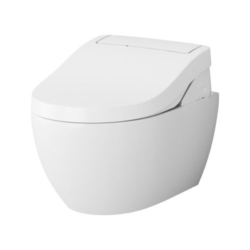 Унитаз подвесной Am.Pm Awe C111739SC белый с сиденьем микролифт душевой смыв - фото 2