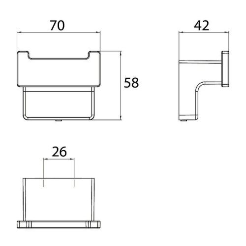 Крючок Emco Cue 3275 001 00 - фото 2