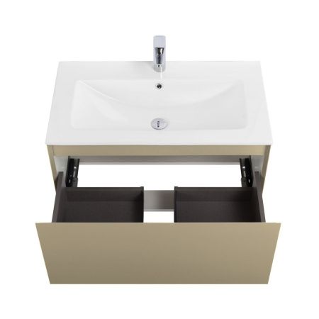 Тумба под раковину Art&Max Latina AM-Latina-800-1C-SO-BGM 80х50 подвесная цвет бежевый