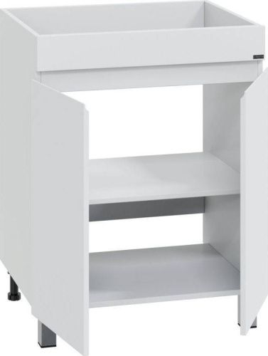 Тумба под раковину СанТа Марс 700315 70х50 напольная цвет белый - фото 2
