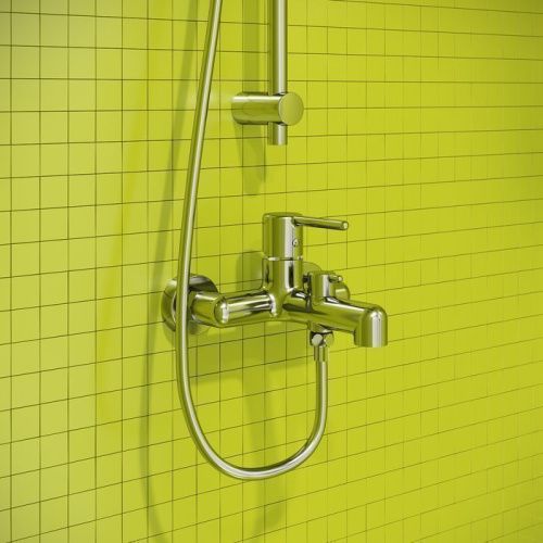 Смеситель для ванны и душа IDDIS Aiger AIGSB00i02WA настенный хром - фото 2