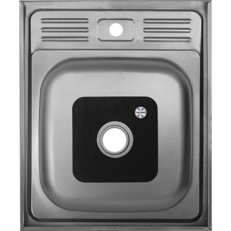 Кухонная мойка Melana 075 t (*20) 60х50 цвет хром