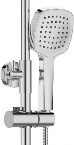 Душевая стойка Orange Thermo T02S4-911cr настенная цвет хром с термостатом - фото 3