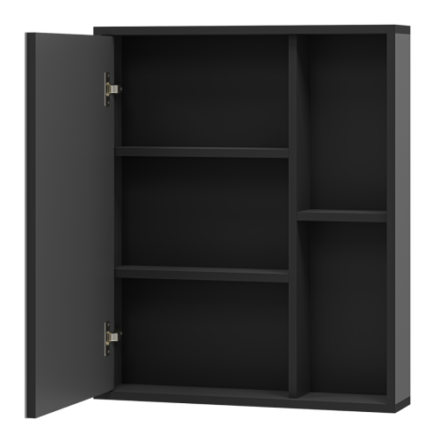 Зеркало-шкаф Misty Ненси П-Нен-04060-50 60х70 подвесной цвет серый - фото 5