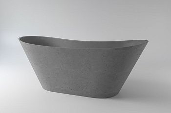 Ванна из искусственного камня Holbi AFINA 2.01.004.44.4 160х65 отдельностоящая овальная