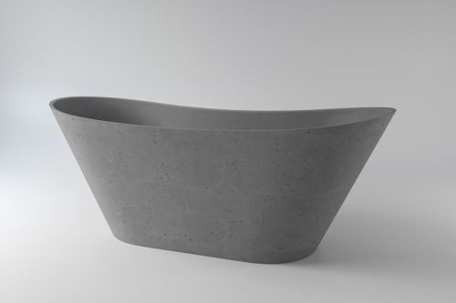 Ванна из искусственного камня Holbi AFINA 2.01.004.44.4 160х65 отдельностоящая овальная