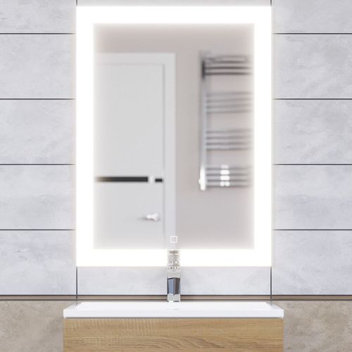 Зеркало с подсветкой и антизапотевателем Uperwood Barsa 2920205443 60х80 подвесное - фото 4