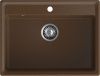 Кухонная мойка Granfest Level LV-660 терракот 65х50 цвет коричневый поверхность матовая