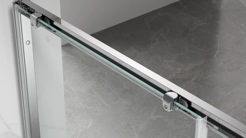 Душевая дверь Veconi Vianno VN55-100-02-C8 100х195 стекло текстурное профиль хром - фото 3