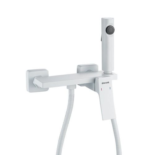 Гигиенический душ со смесителем Shevanik S6105C-1 белый - фото 2