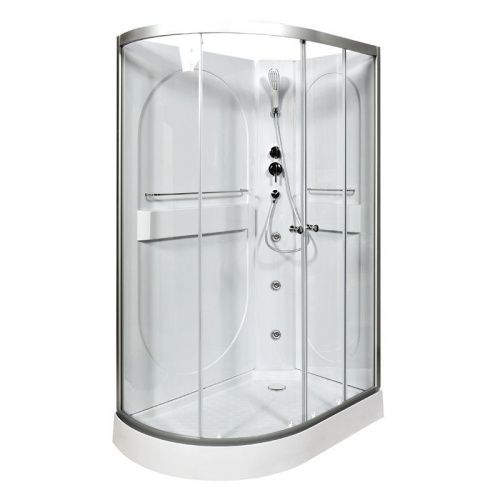 Душевая кабина AvaCan L602RNGM 120х80 асимметричная без крыши ориентация правая - фото 2