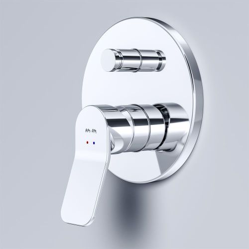 Смеситель для ванны и душа Am.Pm X-Joy F85A45000 встраиваемый в стену хром - фото 5