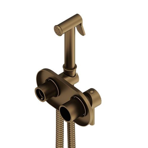 Гигиенический душ со смесителем Damixa Option 214000000 бронза - фото 4