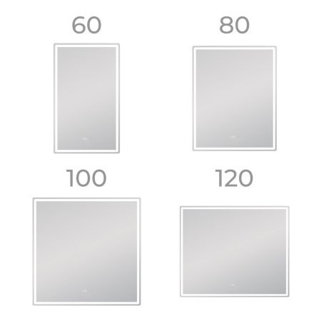 Зеркало с подсветкой Vigo Roberta 293 60х100