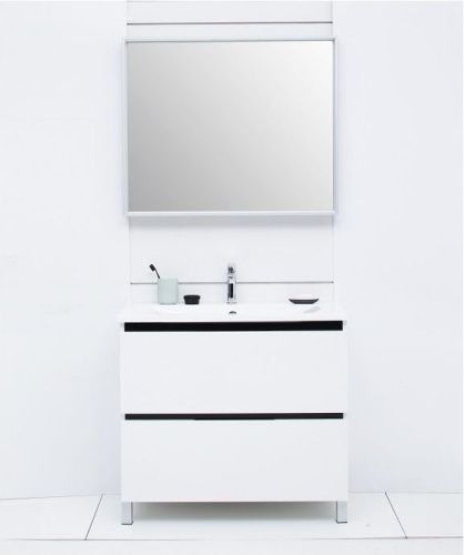 Зеркало с подсветкой De Aqua Алюминиум AF501900S 90х80 подвесное - фото 5