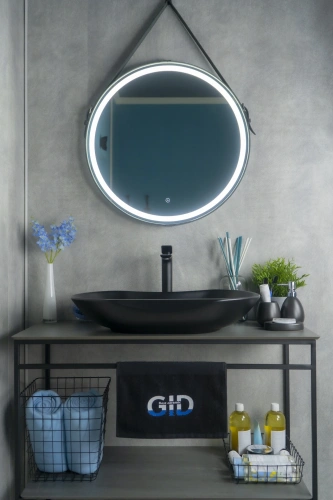 Раковина керамическая Gid Lago 53333 70х40 накладная цвет черный без отверстий под смеситель - фото 3