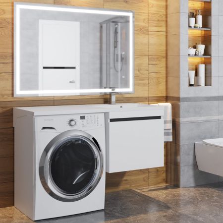 Тумба под раковину Uperwood Magenta 5930205163 50х50 подвесная цвет белый