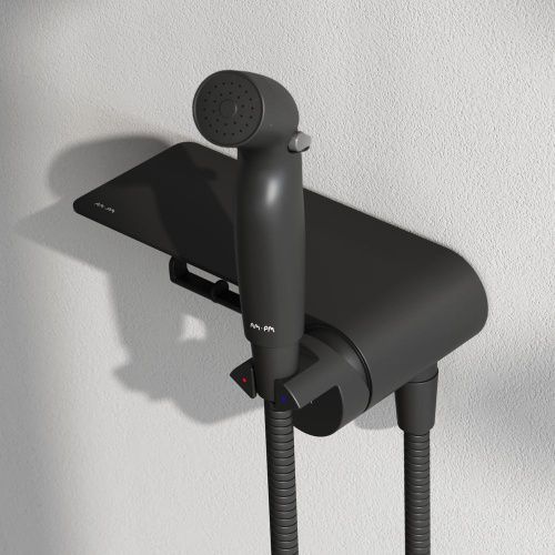 Гигиенический душ со смесителем Am.Pm Func F0H8F922 черный - фото 3