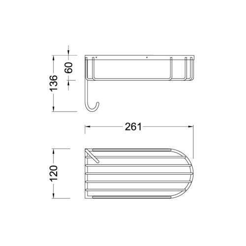 Полка Timo Nelson 160080/02 - фото 2