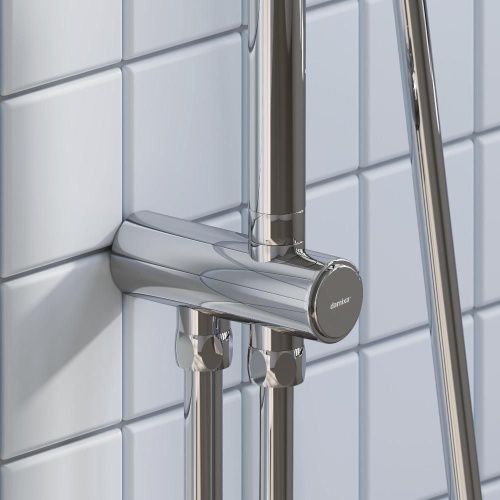 Душевая стойка Damixa Merkur 940000000 настенная цвет хром - фото 5