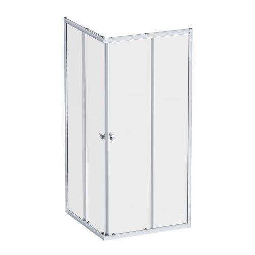 Душевой уголок Am.Pm Sunny W87G-403-9090-MT 90х90 стекло прозрачное профиль хром без поддона - фото 2