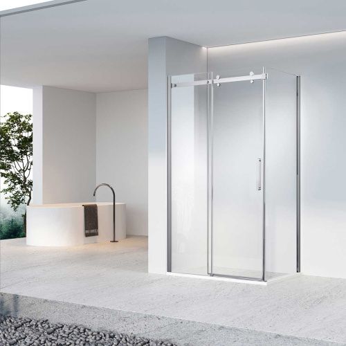 Душевой уголок Vincea Como-N VSR-4CN1015CL 150х100 стекло прозрачное профиль хром без поддона