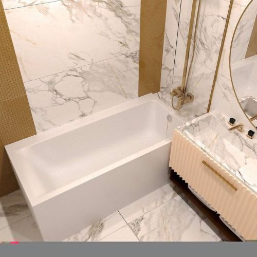 Ванна акриловая Lavinia Boho Catani 3712170R 170х80 встраиваемая прямоугольная без каркаса - фото 3