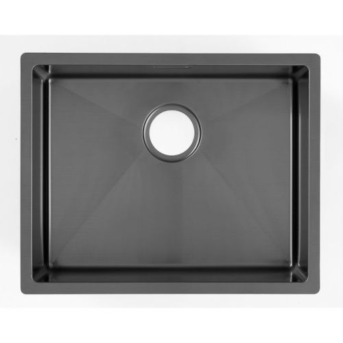 Кухонная мойка Grandex Aqua 5041743 55х45 цвет серый поверхность матовая - фото 5