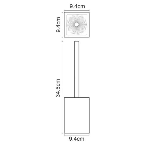 Ершик для унитаза WasserKRAFT 9127 - фото 3
