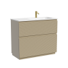 Тумба под раковину Sancos FOLK Floor FL100FRCP 100х40 напольная цвет бежевый