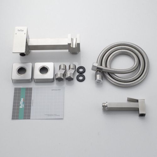 Гигиенический душ со смесителем Raffine F237L серый - фото 4