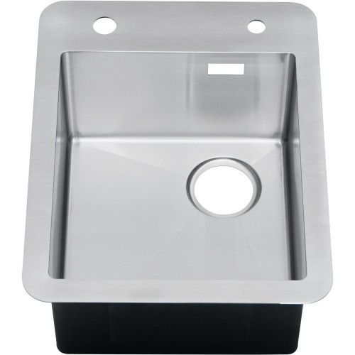 Кухонная мойка Melana ProfLine MLN-R4254HK 40х55 цвет серый поверхность матовая - фото 2