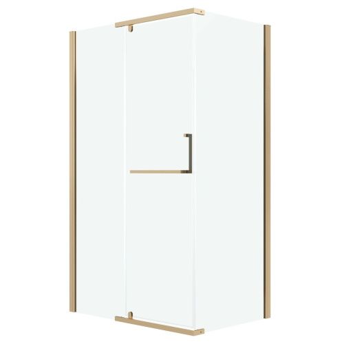 Душевой уголок Grossman Pragma 120.K33.03.1290.32.00 120х90 стекло прозрачное профиль золото без поддона