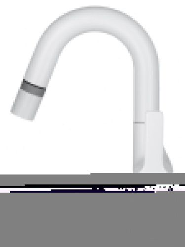 Смеситель Wonzon & Woghand WW-FE01L212-MW на раковину белый - фото 3