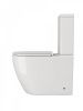 Унитаз напольный с бачком Teymi Lina T40120 белый с сиденьем микролифт безободковый каскадный смыв