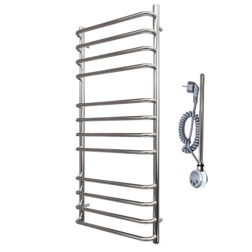 Полотенцесушитель электрический Point Нептун PN09152E 55х120 хром - фото 4