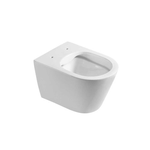 Унитаз подвесной Vincea Vito VT1-23 белый с сиденьем микролифт безободковый душевой смыв - фото 4