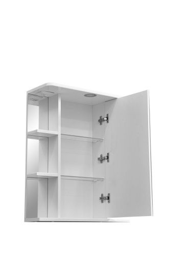 Зеркало-шкаф Stella Polar Концепт SP-00000050 60х70 подвесной цвет белый - фото 4