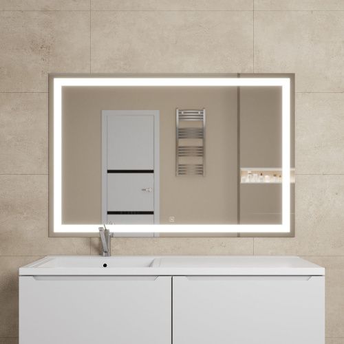 Зеркало с подсветкой и антизапотевателем Uperwood Tanos 291020272 120х80 подвесное - фото 3