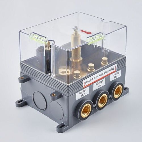 Душевая система ALMAes Nemi TVZ-8811 встраиваемая в стену цвет черный - фото 4