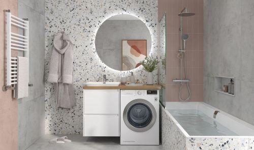 Столешница Velvex KLAUFS st.KLA.120.L дуб французский 120х60 накладная цвет дерево - фото 5