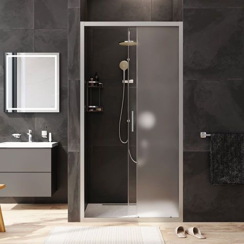 Душевая дверь Am.Pm Gem W90G-100-1-195MM 100х195 стекло прозрачное профиль хром - фото 4