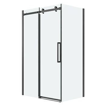 Душевой уголок Grossman Classic 120.K33.04.1290.42.00 120х90 стекло прозрачное профиль графит без поддона